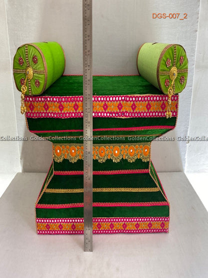 Simple and Beautiful Stand for Varalakshmi Vratham Simhasanam DGS-007 2