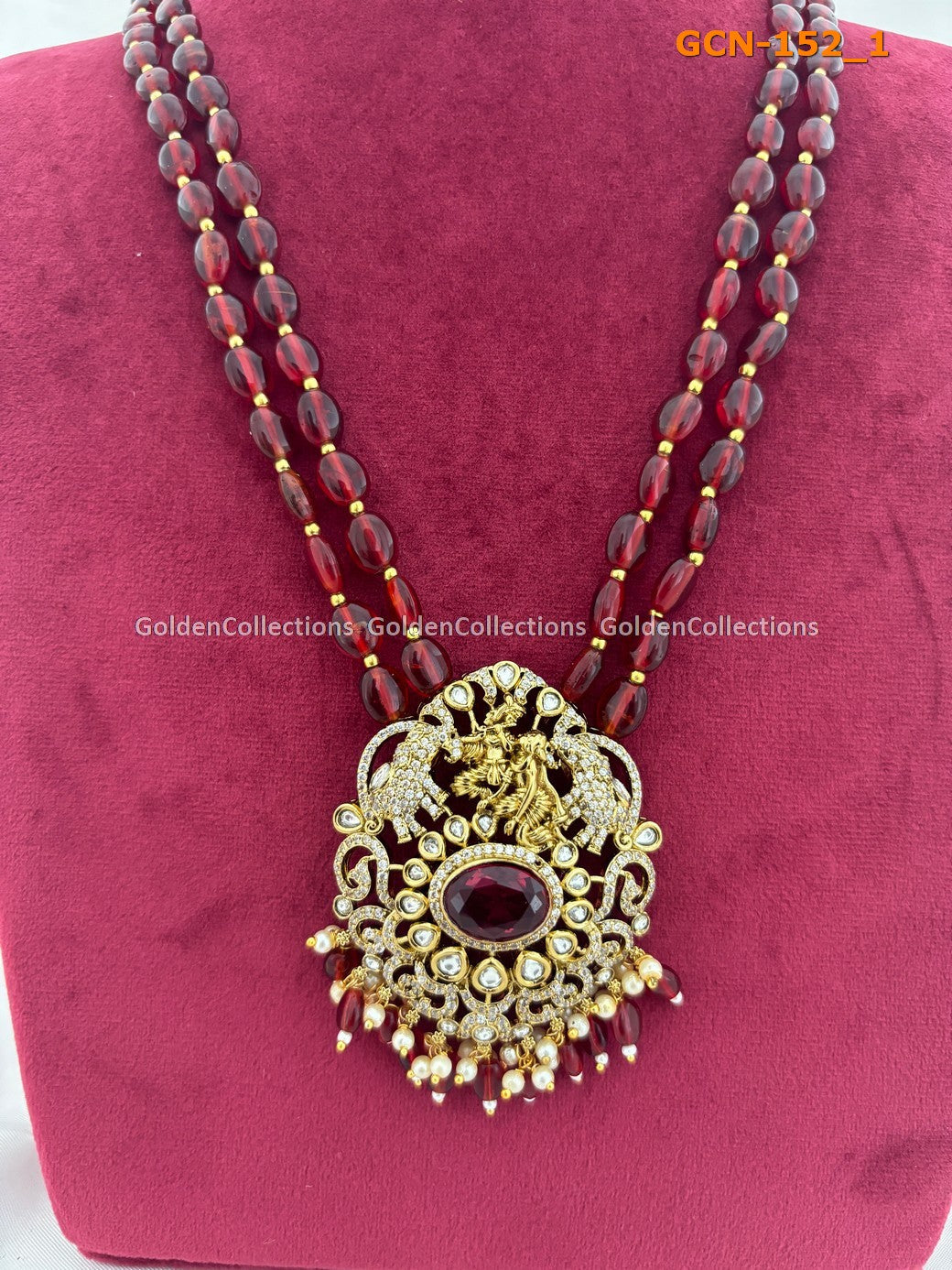 Stylish Necklace : Beaded Costume Jewelry Necklaces Golden Collections 2