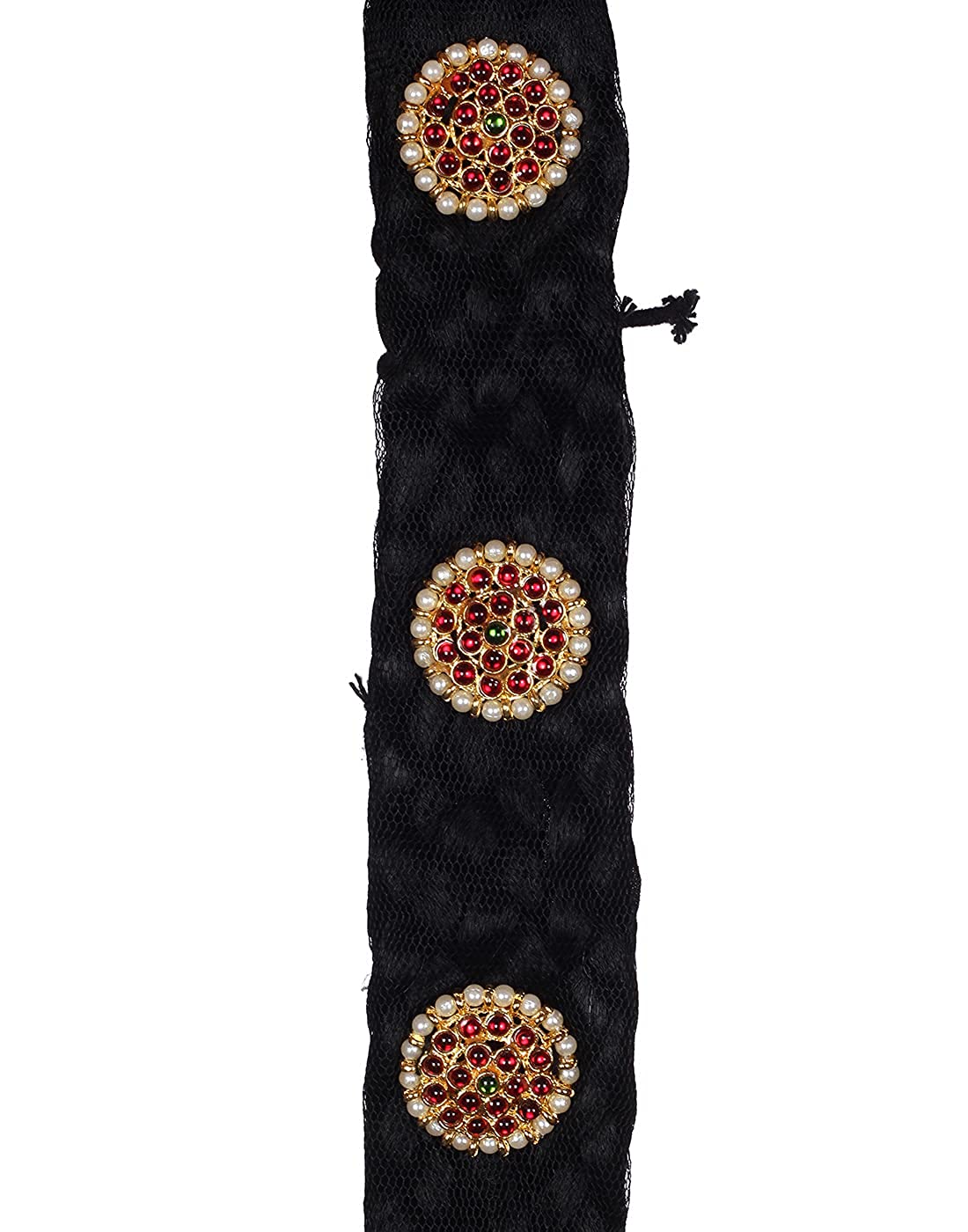 Bharatanatyam Temple Dance Hair Accessories Jada Billalu Kunjalam Golden Collections
