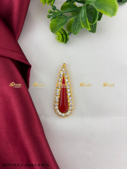 Tilak Of Lord Vishnu Goldencollections Size: 5 x 2, Color: Multi, Style: Vishnu Namam Image 1