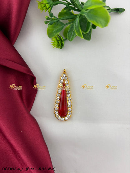 Tilak Of Lord Vishnu Goldencollections Size: 5.15 x 2, Color: Multi, Style: Vishnu Namam Image 1