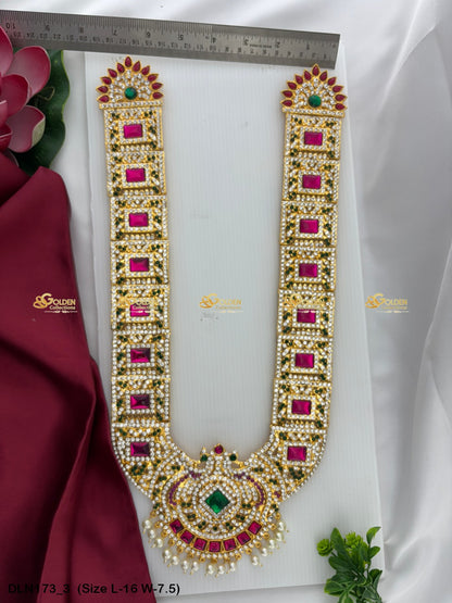 Timeless Elegance Long Necklace Divine Goddess Size: 16 X 7.5, Color: Multi, Style: 1 Step Image 3