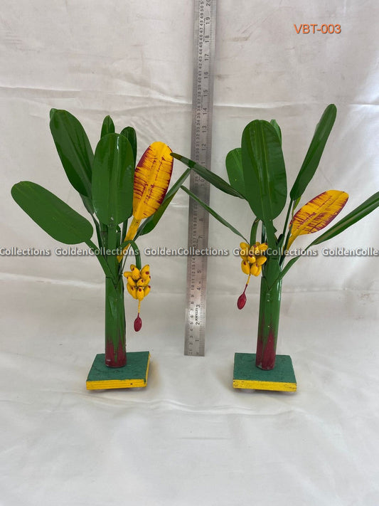 Traditional Banana Tree Decoration for Varalakshmi Vratham VBT-003