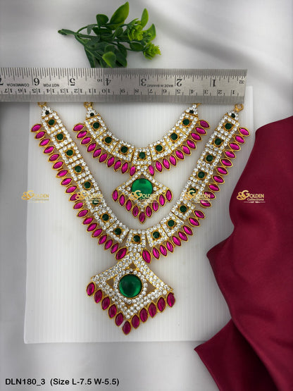 Traditional Goddess Lakshmi Jewellery Size: 7.5 X 5.5, Color: Multi, Style: 2 Step Image 3