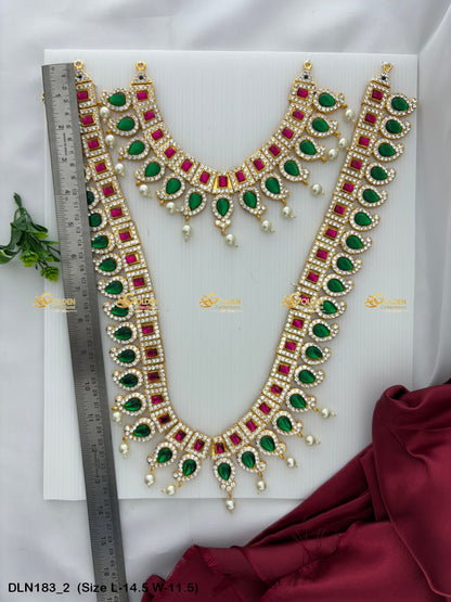 Uncover Timeless Beauty With Antique Long Necklaces Size: 14.5 X 11.5, Color: Multi, Style: 2 Step Image 2