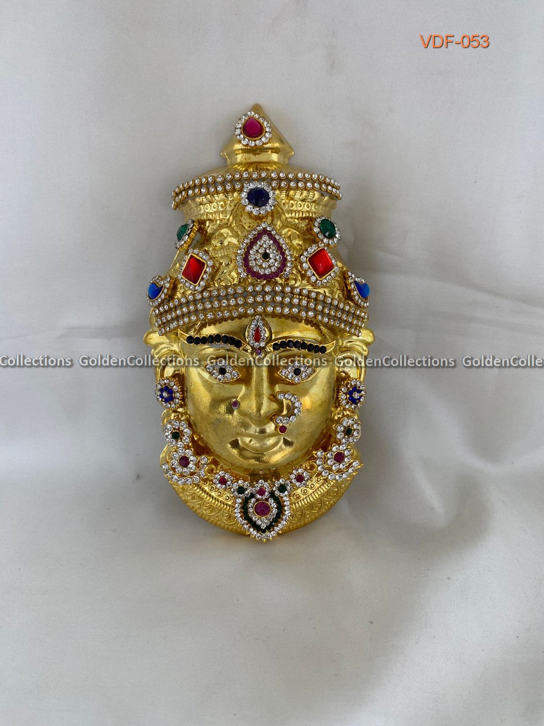 Varalakshmi Brass Face with Full Jewellery Decoration VDF-053 3