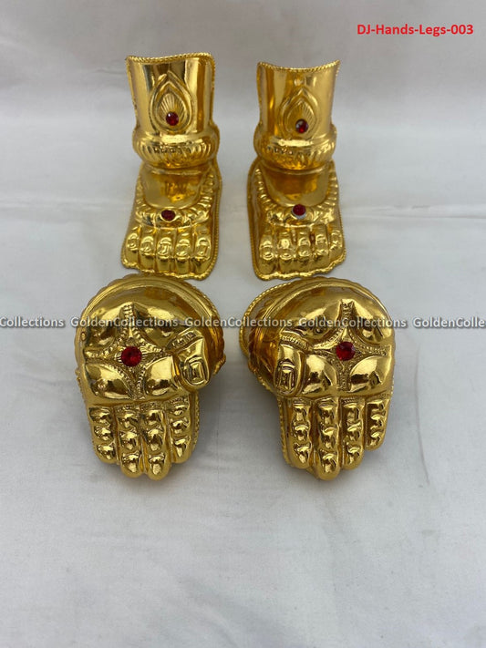 Varalakshmi Doll with Gold Plated Hands and Legs Hastam Padam | GoldenCollections