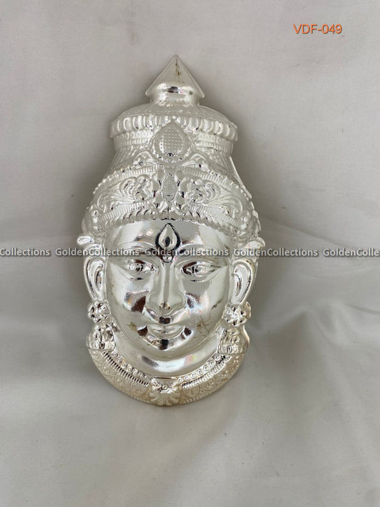 Varalakshmi German Silver Face for Pooja and Vratham VDF-049