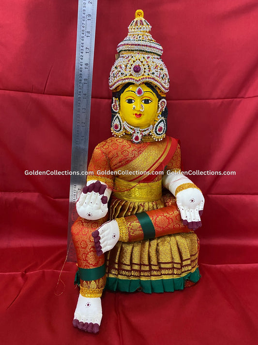 Divine Lakshmi Varalakshmi Vratham Ammavari Doll - Jewellery | Goldencollections