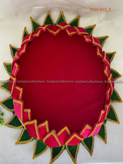 Varalakshmi Pink Lotus Kamal Asanam for Goddess Alangaram DGS-013 3