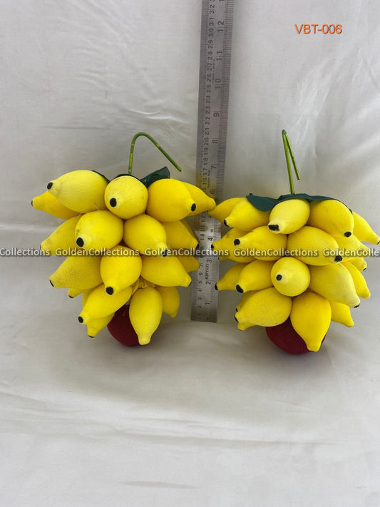 Varalakshmi Vratham Artificial Banana Set for Pooja Decoration VBT-006