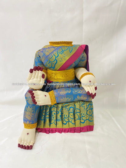 Varalakshmi Amman Idol Doll For Pooja - Goldencollections