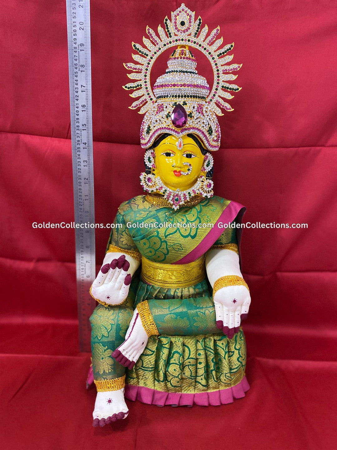 buy Radiant Varalakshmi Vratham Jewellery Idol Goldencollections 