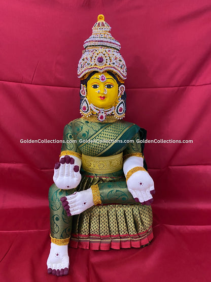 Order Now Varalakshmi Vratam Pooja Doll Face Decoration Jewelry  Idol