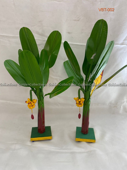 Varalakshmi Vratham with an Artificial Banana Tree Decoration VBT-002