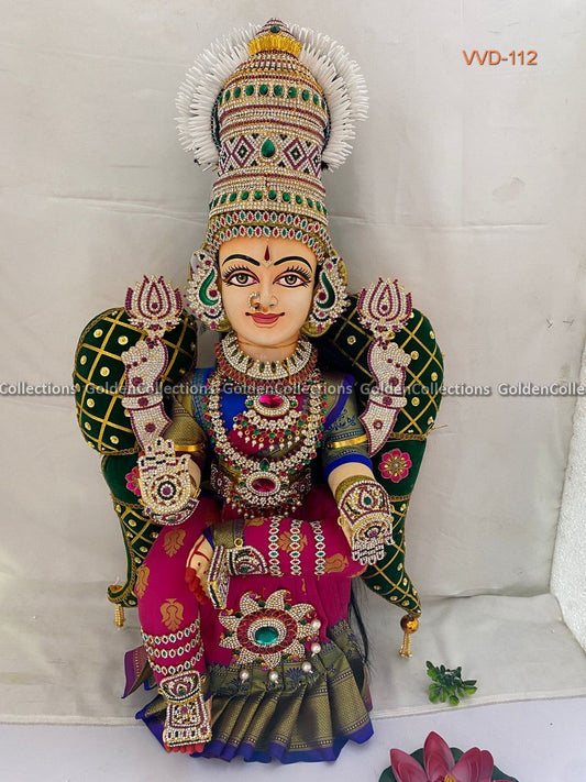 Varamahalakshmi Festival Perfect Varalakshmi Idol with Thomala VVD-112 