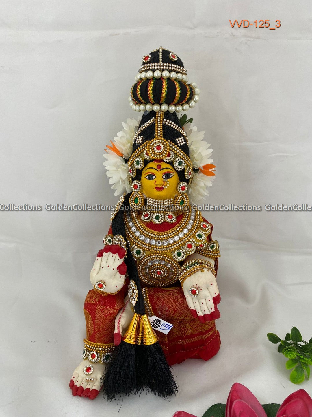 Varamahalakshmi Idol for Varalakshmi Vratham GoldenCollections VVD-125 3