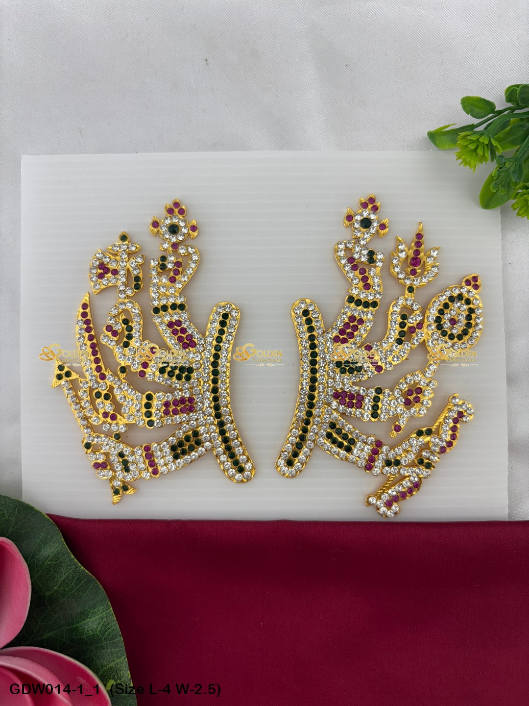 Weapon Hands For Goddess Durga Devi Idol Size: 4 x 2.5, Color: Multi, Style: Durga Hands Image 1