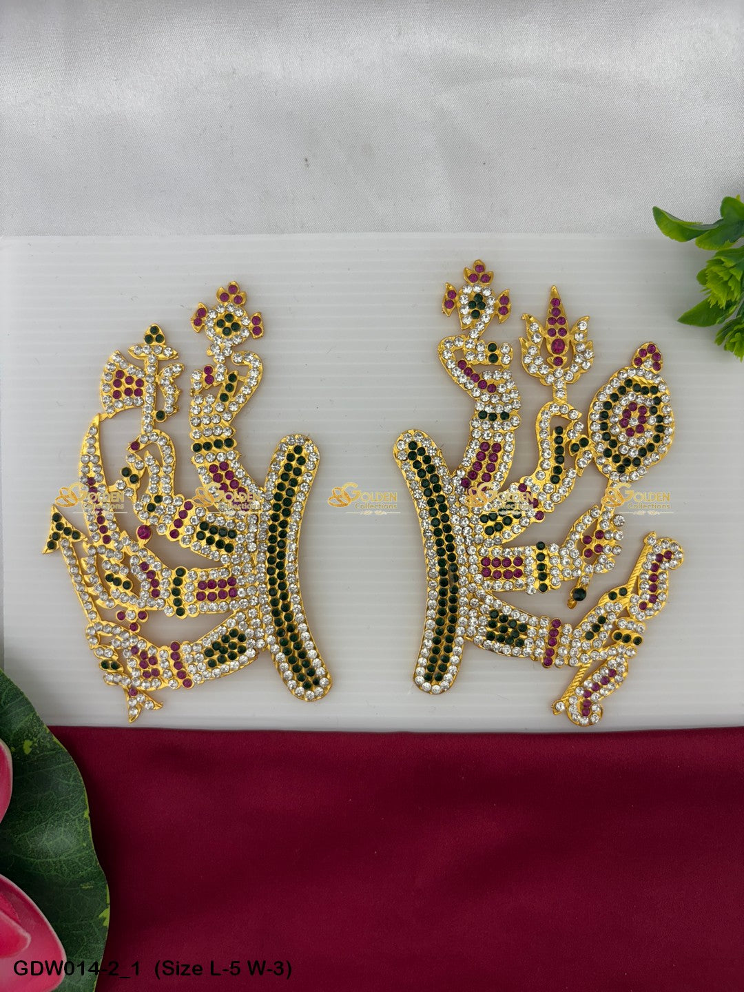 Weapon Hands For Goddess Durga Devi Idol Size: 5 x 3, Color: Multi, Style: Durga Hands Image 1