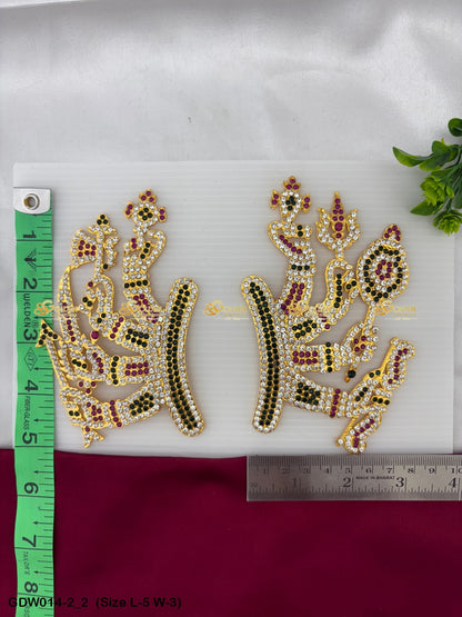 Weapon Hands For Goddess Durga Devi Idol Size: 5 x 3, Color: Multi, Style: Durga Hands Image 2