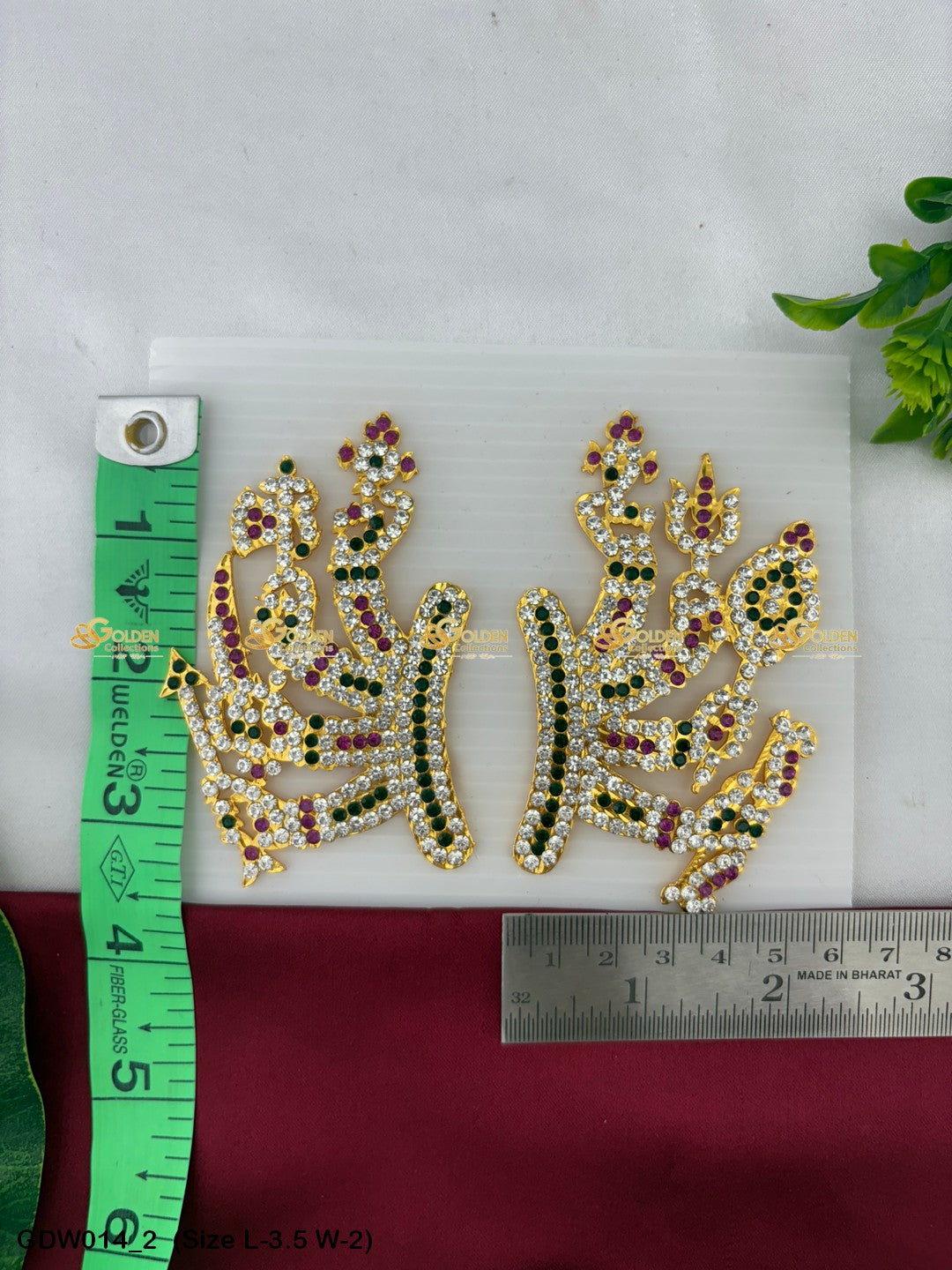 Weapon Hands For Goddess Durga Devi Idol Size: 3.5 x 2, Color: Multi, Style: Durga Hands Image 2