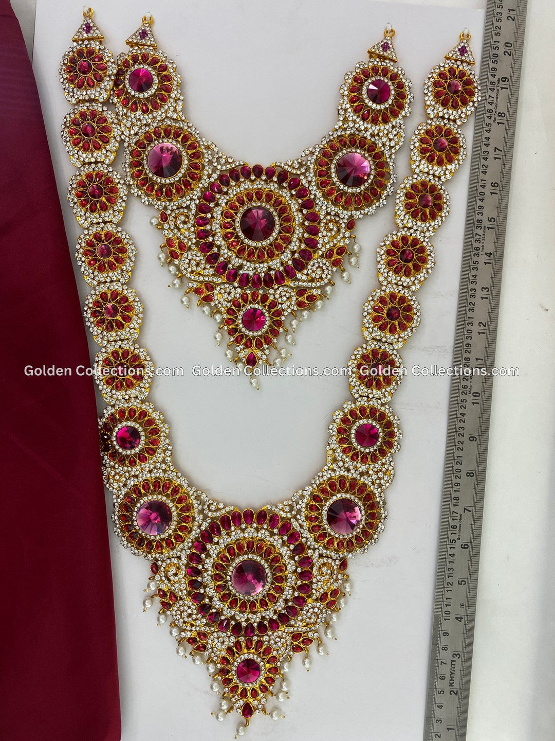 Amman Jewellery Set - Exquisite Ornaments - GoldenCollections 2