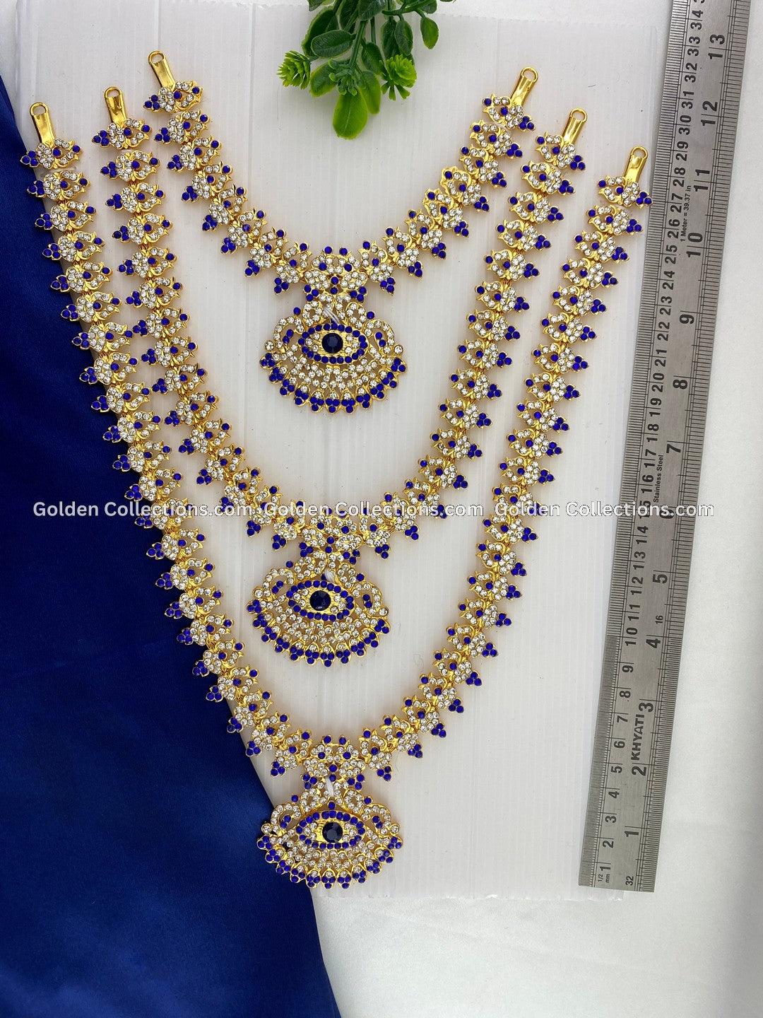 Amman Temple Jewellery Collection - GoldenCollections DLN-019 2