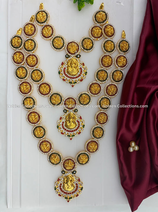 Amman Temple Jewellery Online - GoldenCollections DLN-007