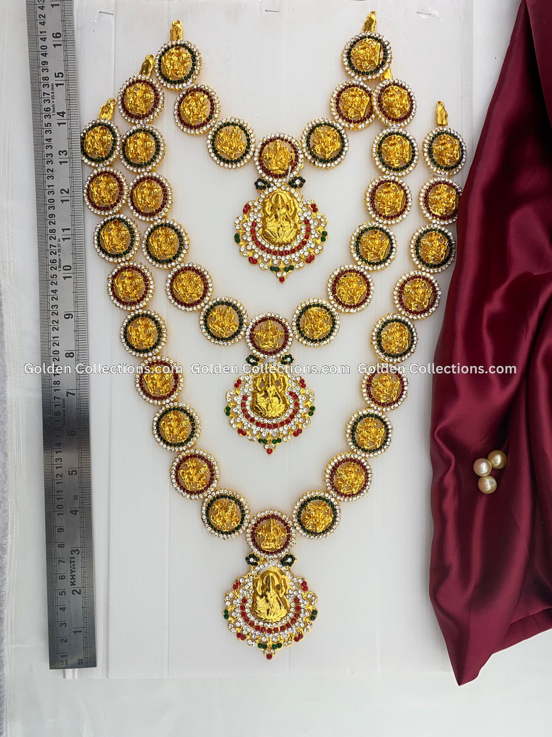 Amman Temple Jewellery Online - GoldenCollections DLN-007 2