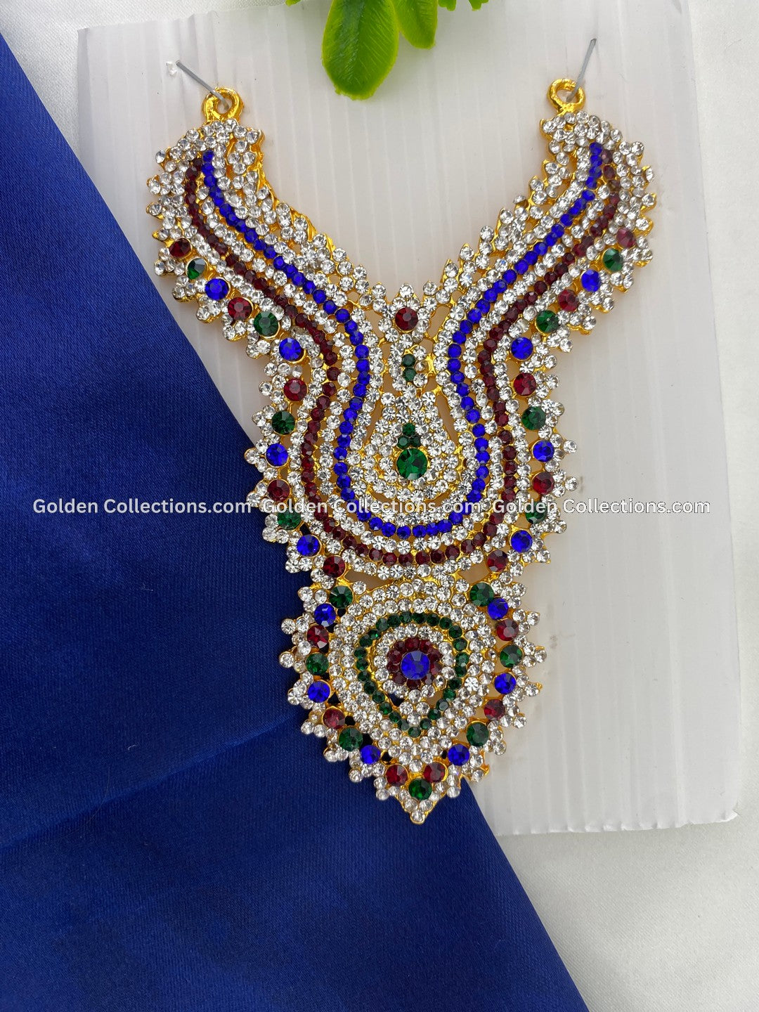 Ammavaru Short Necklace - GoldenCollections DSN-043