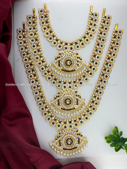 Authentic Indian God Jewellery Set-GoldenCollections