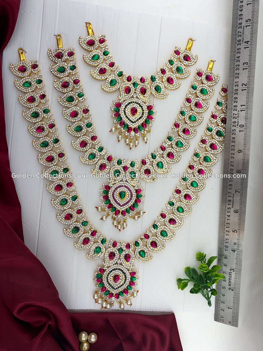 Authentic Jewellery Set for Indian God-GoldenCollections 2