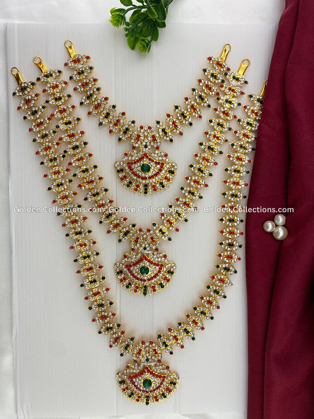 Authentic Temple Deity Necklace-GoldenCollections 2