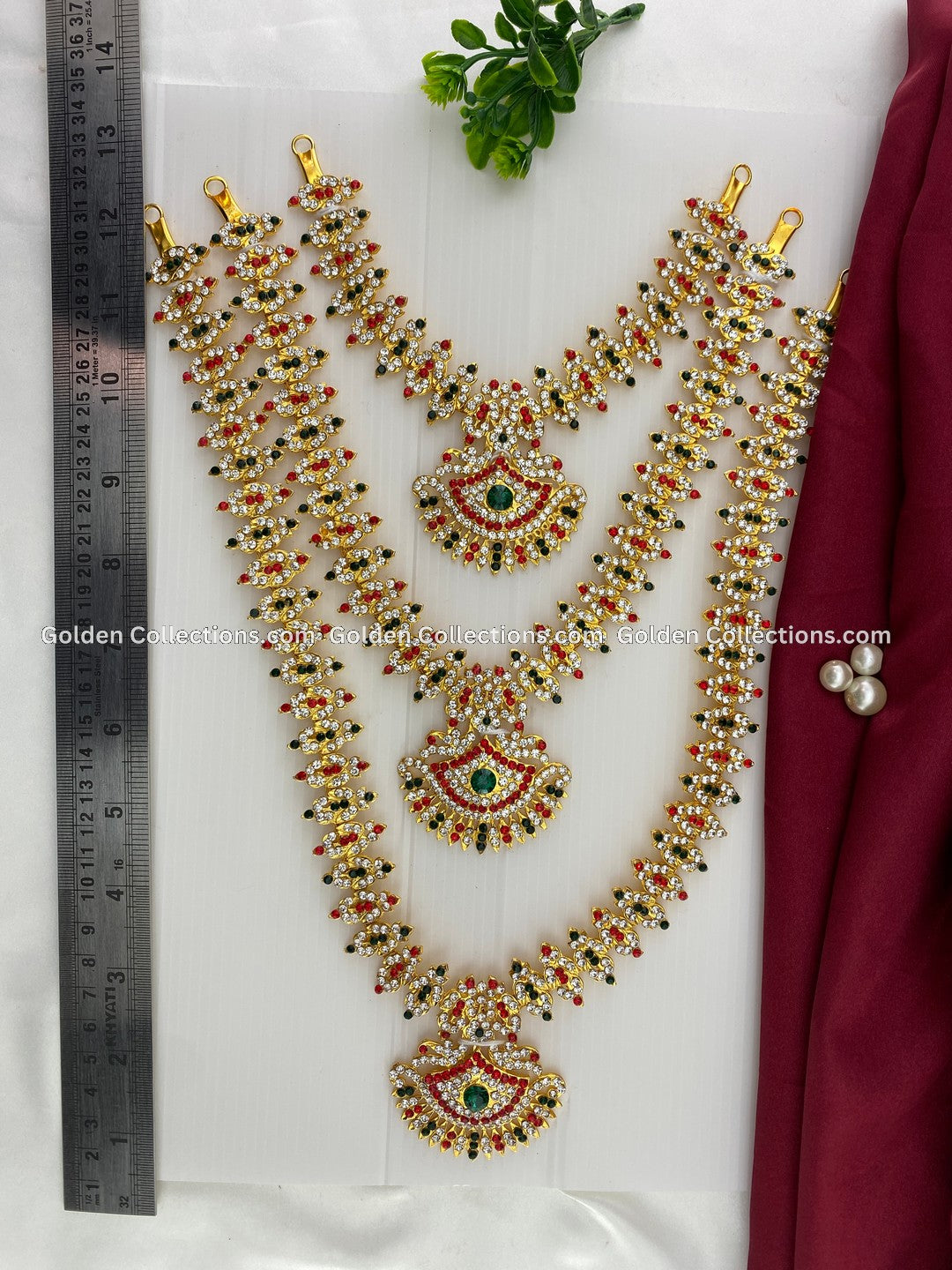 Authentic Temple Deity Necklace-GoldenCollections
