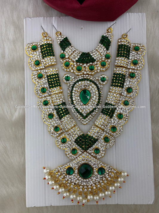 Celestial Beauty Short Necklace - Hindu God Jewellery DSN-139