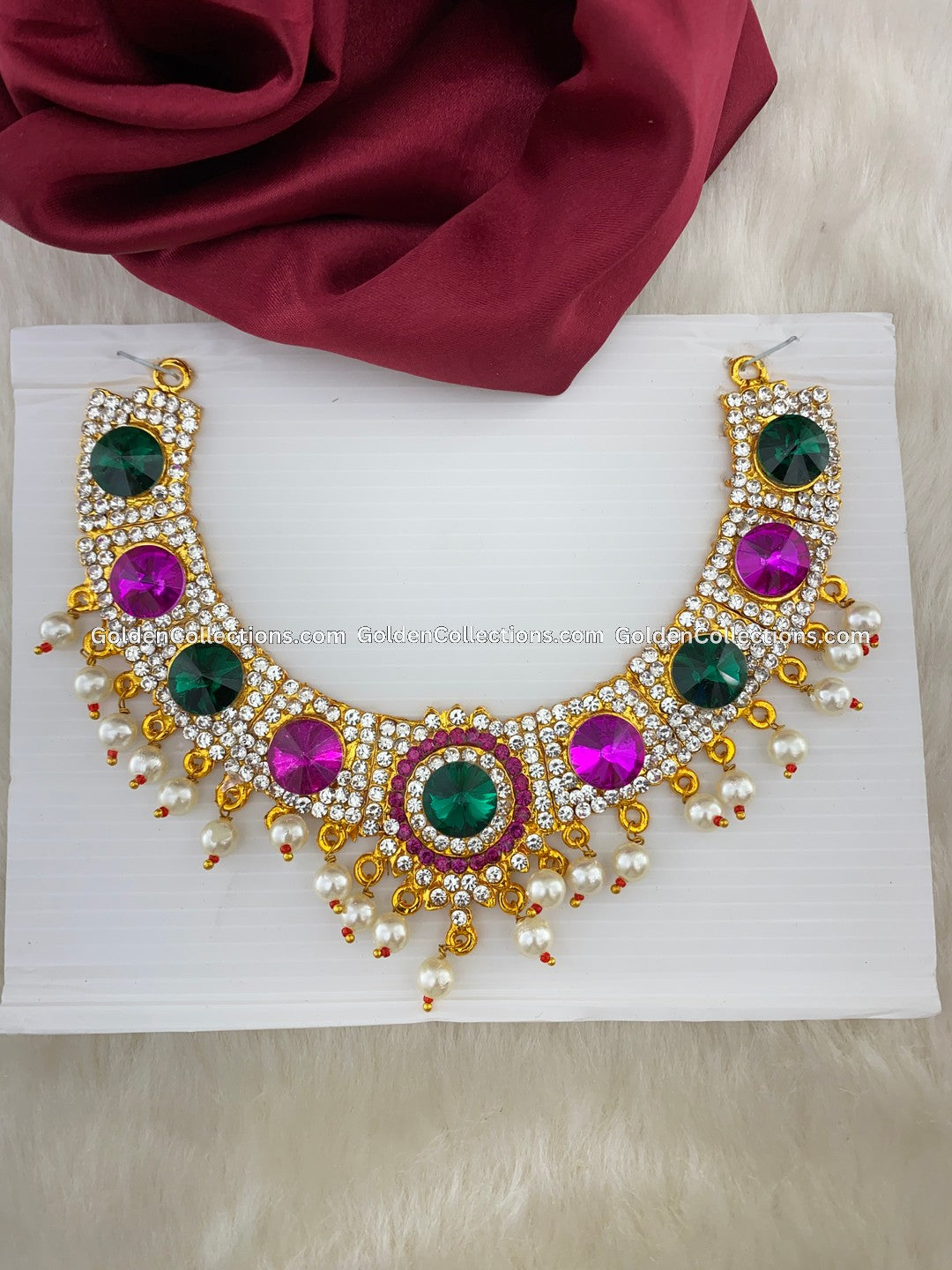 Celestial Short Necklace - Radiant Goddess Lakshmi DSN-147