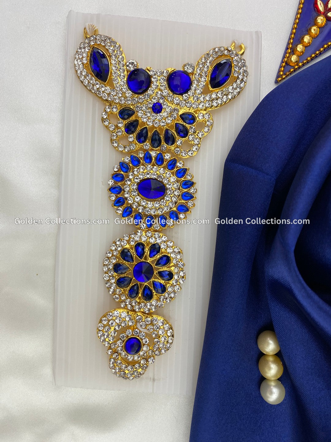 Deity Decorative Short Necklace - GoldenCollections DSN-024