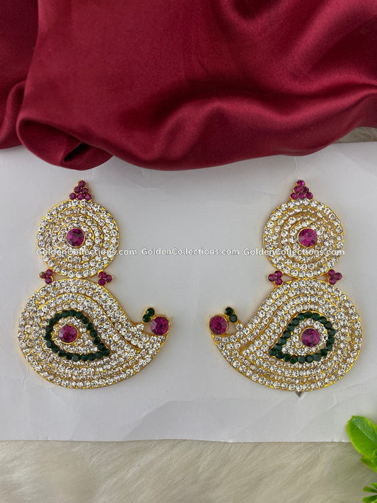 Deity God Goddess Earrings - Ornate Jewels - DGE-143
