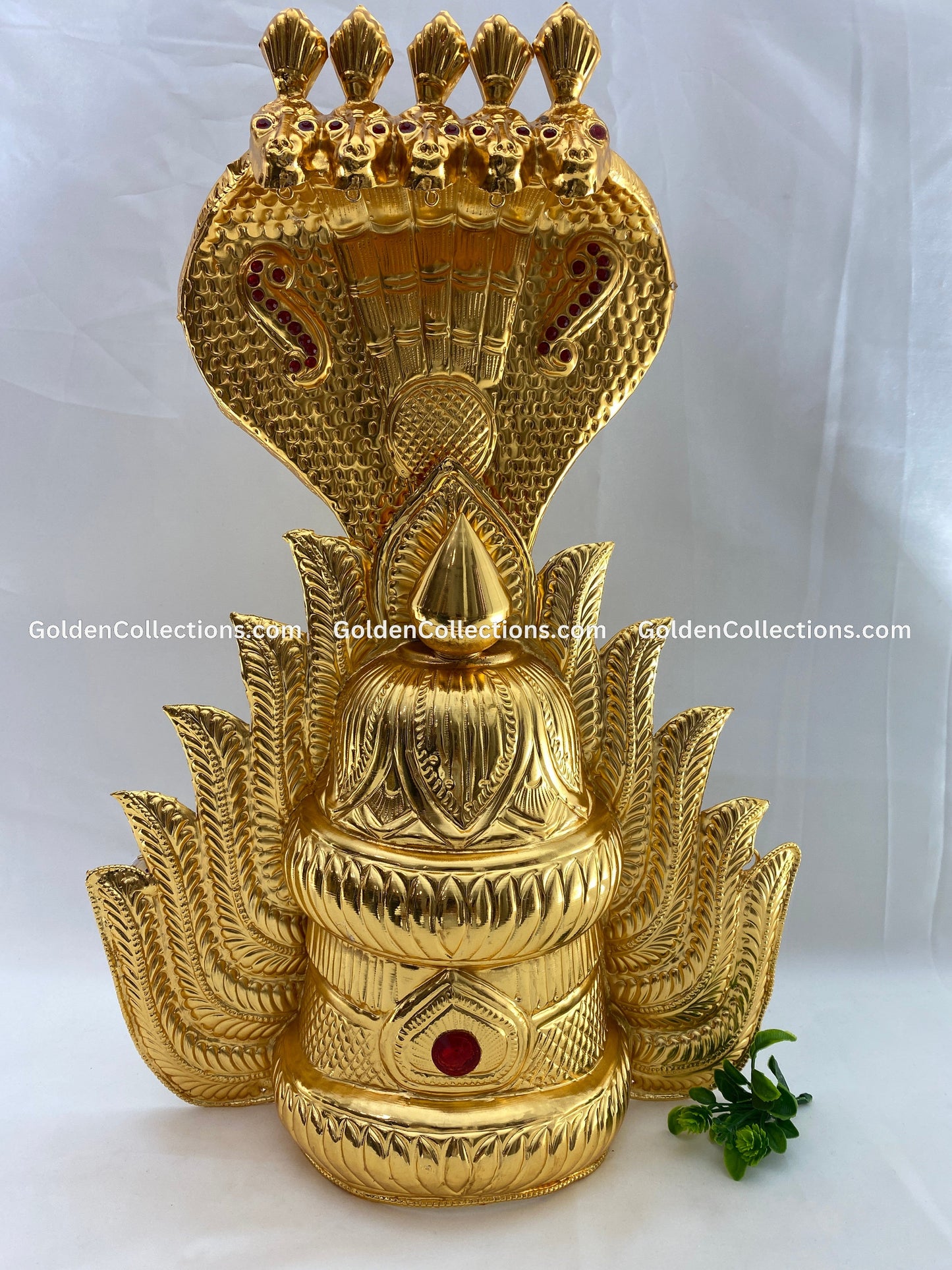 Deity God Goddess Jewellery Crown Mukut - GoldenCollections DGC-030