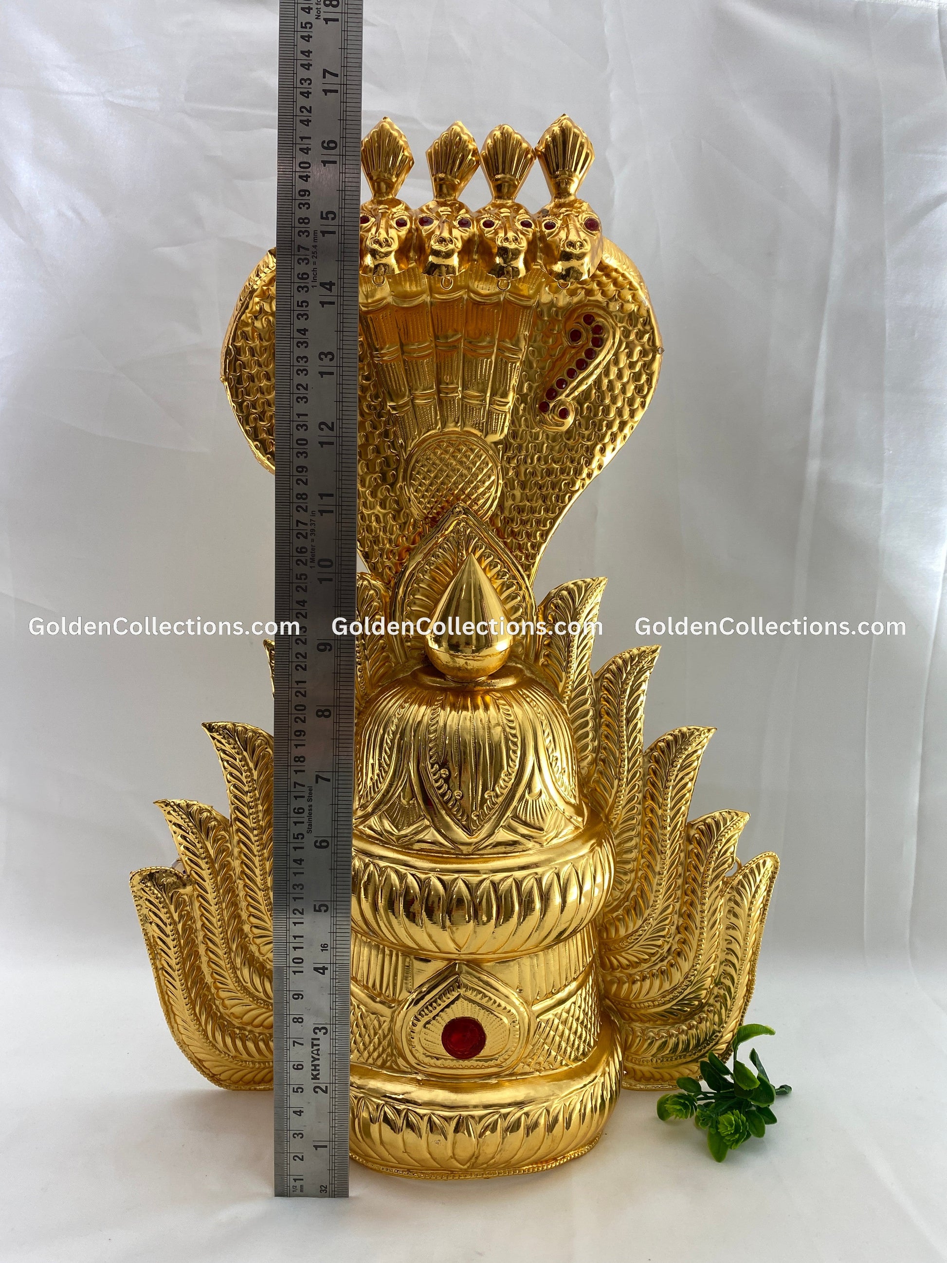 Deity God Goddess Jewellery Crown Mukut - GoldenCollections DGC-030 2