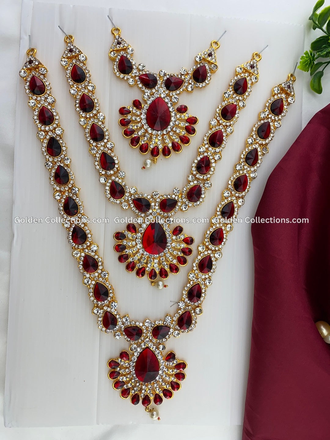 Deity Goddess Jewellery - Graceful Charms - GoldenCollections