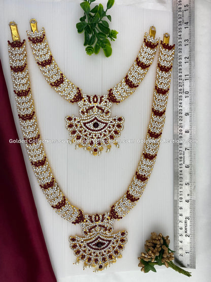 Deity Long Necklace for Worship - GoldenCollections DLN-014 2