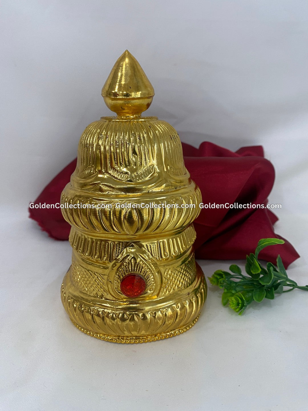 Divine Adornments for God Goddess Crown - GoldenCollections DGC-050