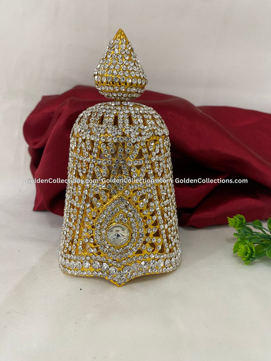 Divine Crown for Hindu Goddess - GoldenCollections DGC-111