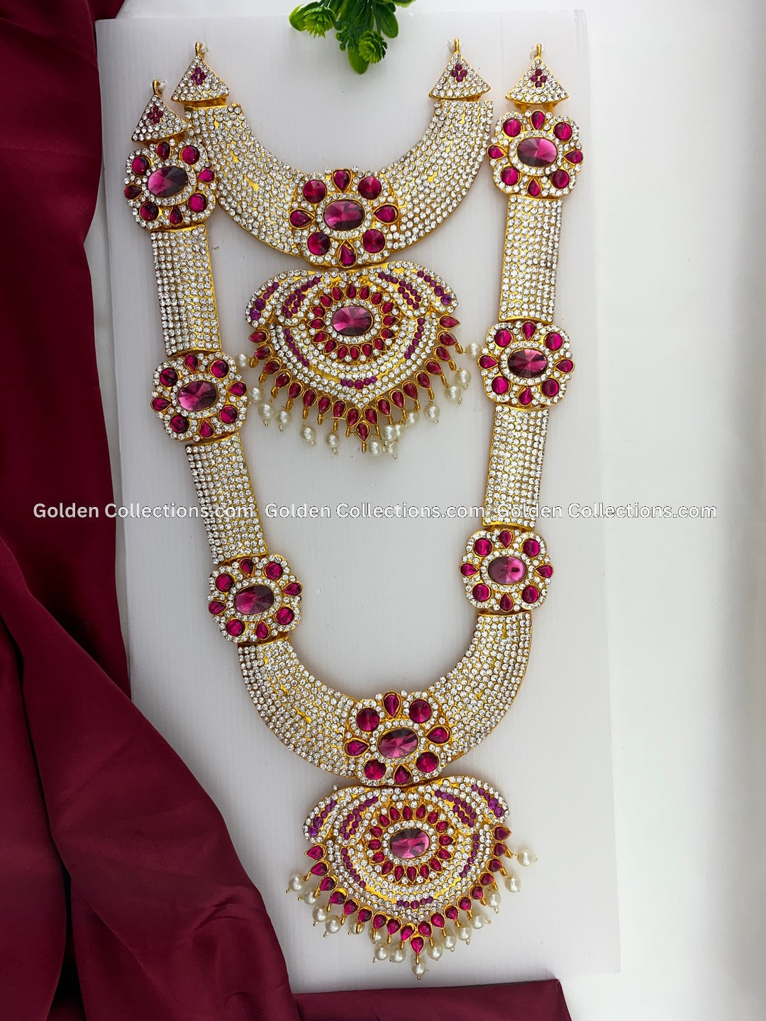 Divine Indian God Jewellery Set-GoldenCollections