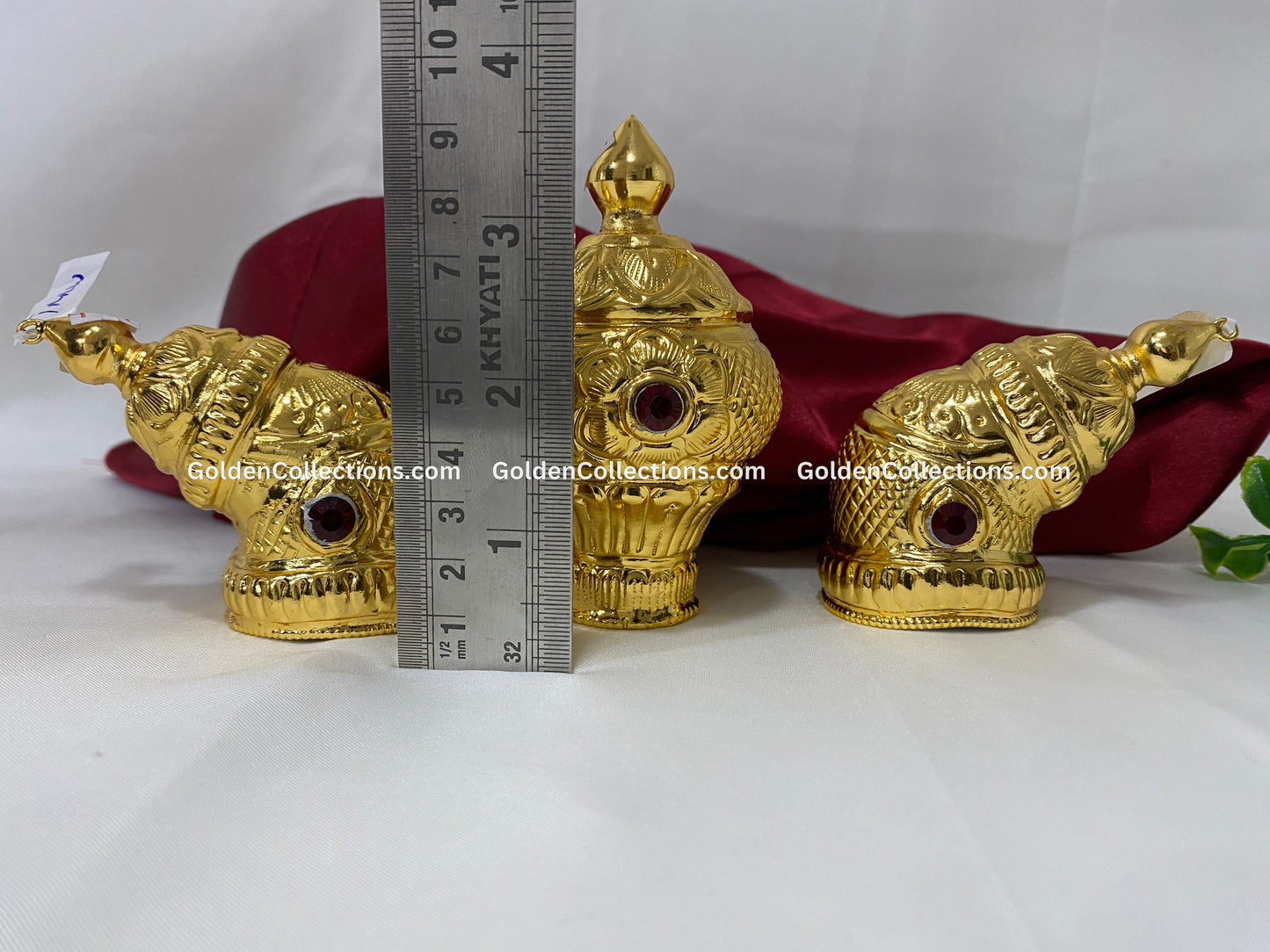 Divine Jewellery Crown for Deity - GoldenCollections DGC-038 2