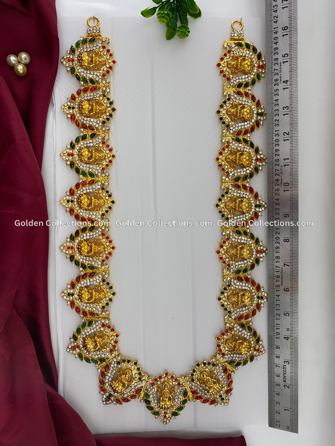 Divine Jewellery Set for Goddess Lakshmi-GoldenCollections 2