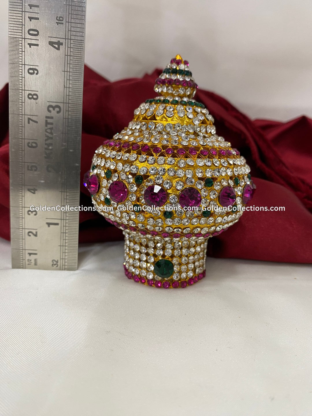 Divine Mukut for Goddess - GoldenCollections DGC-096 2
