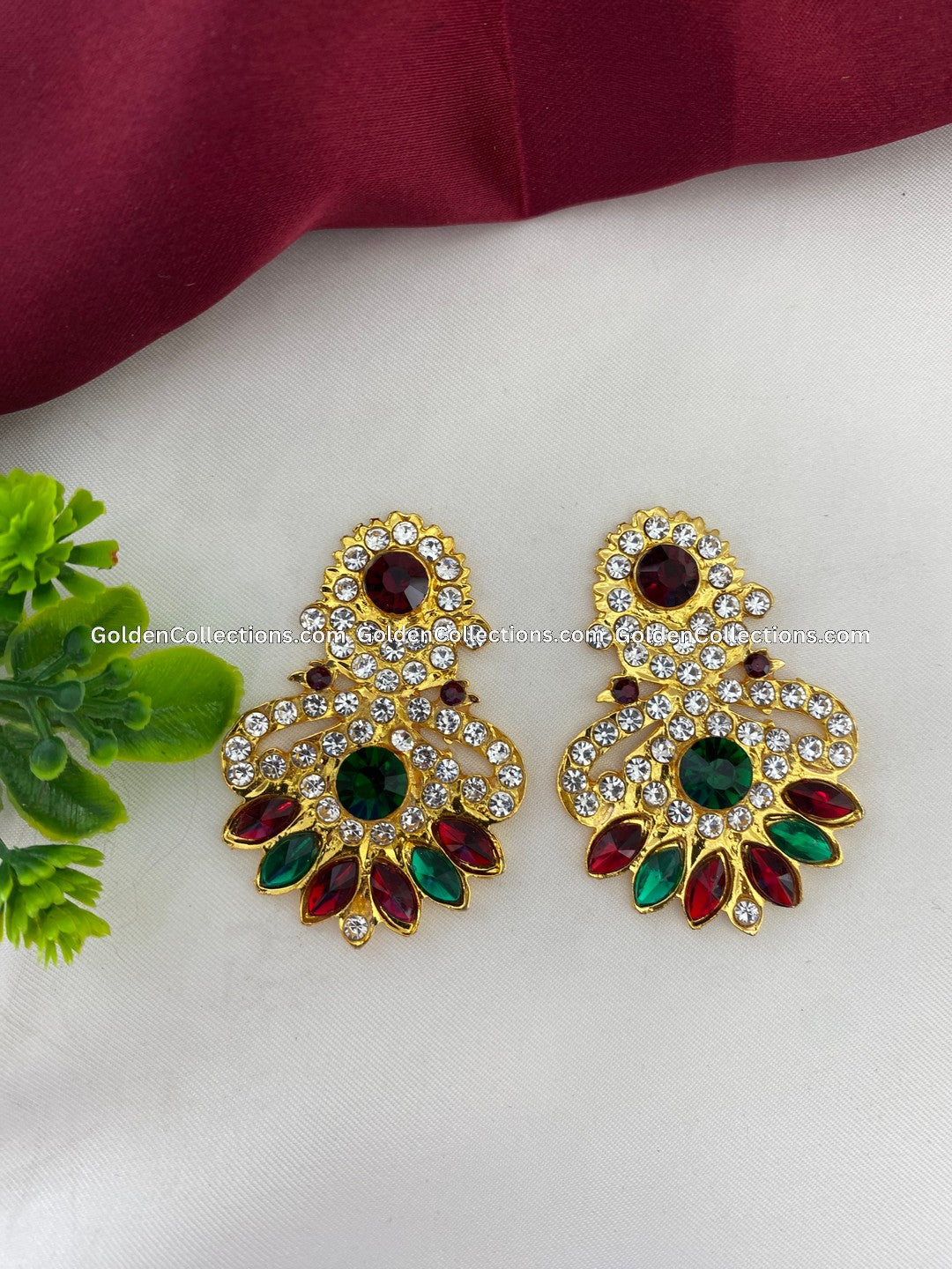 Ear Jewellery for God and Goddess - GoldenCollections DGE-061