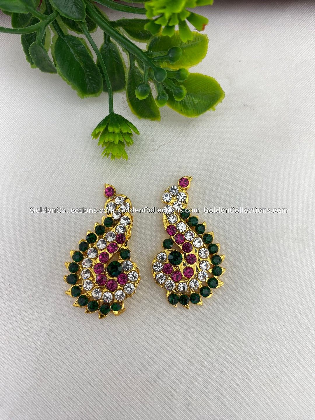 Earrings for Deity - GoldenCollections DGE-093